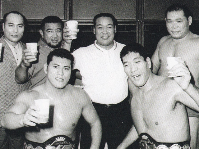 昭和プロレスの「東京タワーズ」ジャイアント馬場、坂口征二組 昭和プロレスの「東京タワーズ」ジャイアント馬場、坂口征二組